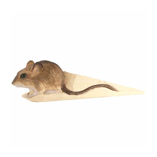 Doorstop Wood Mouse