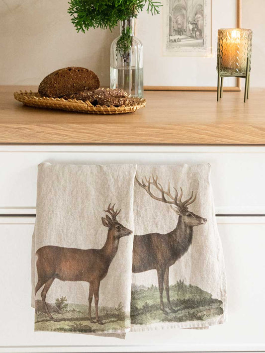 Towels 42X60 Deer and  Roe Deer