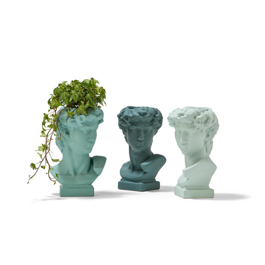 Apollo Grecian BustVase/flower pot