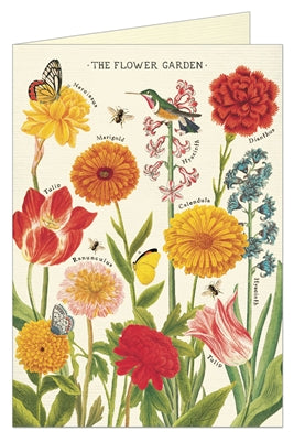 Flower Garden Greeting Card