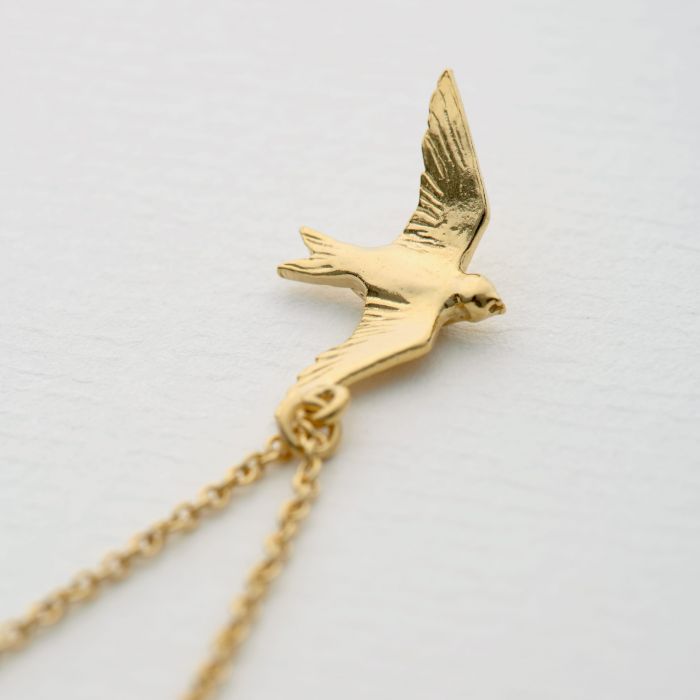 Flying Swallow Necklace