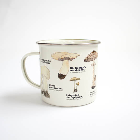 Ecologie Mushroom enamel Mug